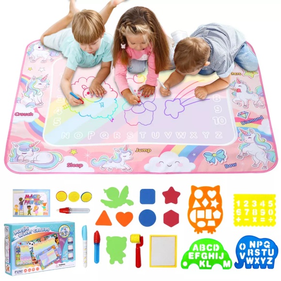 Activity-board - Wasser Doodle Matte Große Malerei Matte, One Size, Multicolor