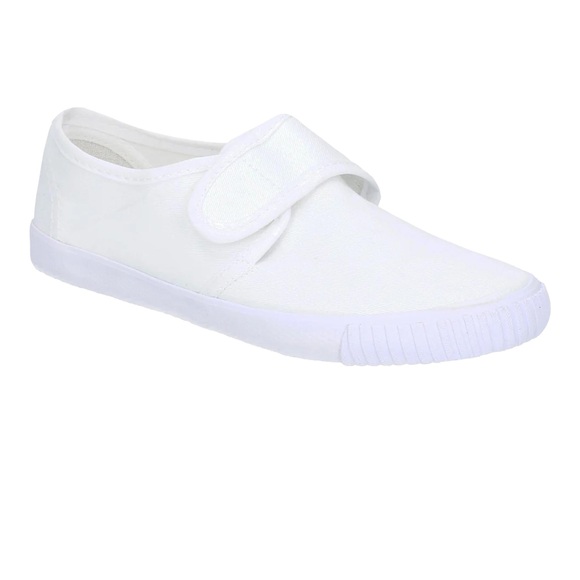 Turnschuhe Mit Klettverschluss Unisex Weiss 31