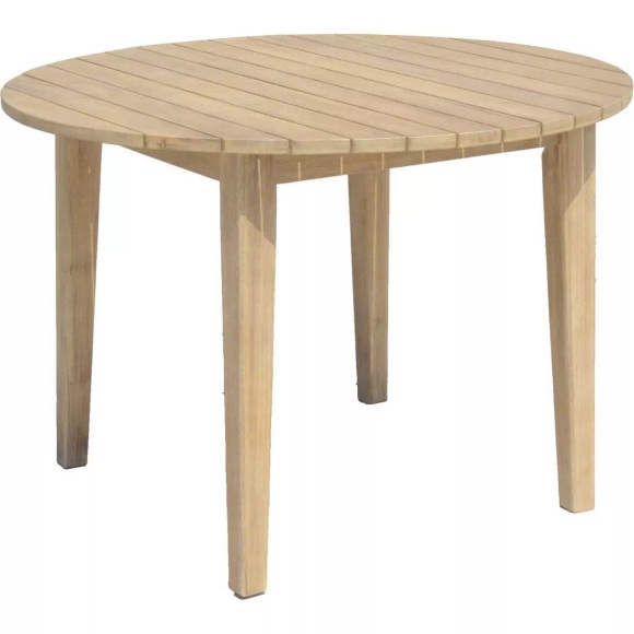 GARDEN PLEASURE Gartentisch »ARVADA«, Akazieholz, Ø110 cm, hellbraun
