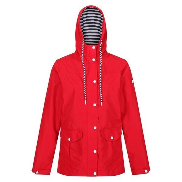 Bayarma Jacke, Wasserfest Leicht Damen Rot Bunt 36