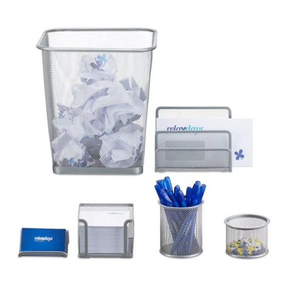B2X - Schreibtisch-Organizer-Set, 6-teilig, 28X35CM