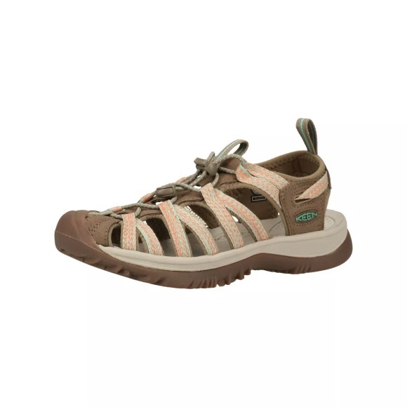 Keen Damen Whisper Sandale (Größe 38, Grau)