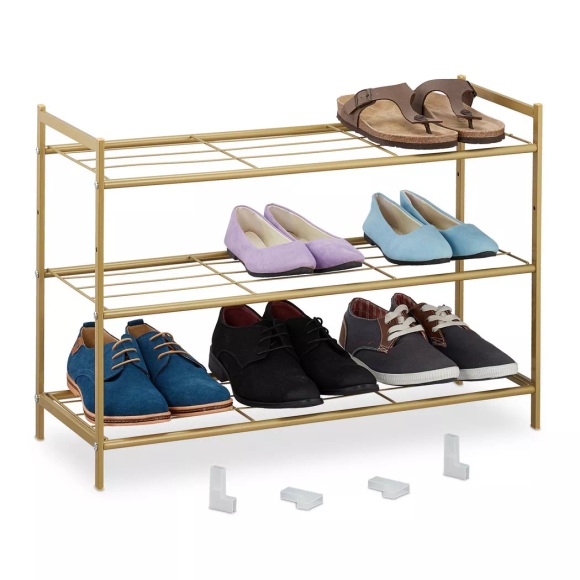 B2X - Schuhregal stapelbar 3 Böden, 71cm
