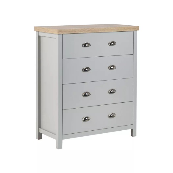 Kommode Schrank Mit Schubladen Aus Faserplatte Klassisch Clio Unisex ONE SIZE