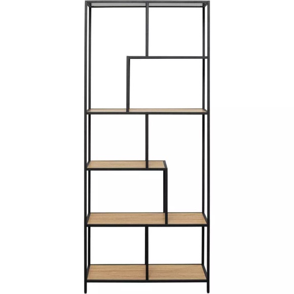 KARE Design - Regal Loftie natur 77x185, One Size, Schwarz