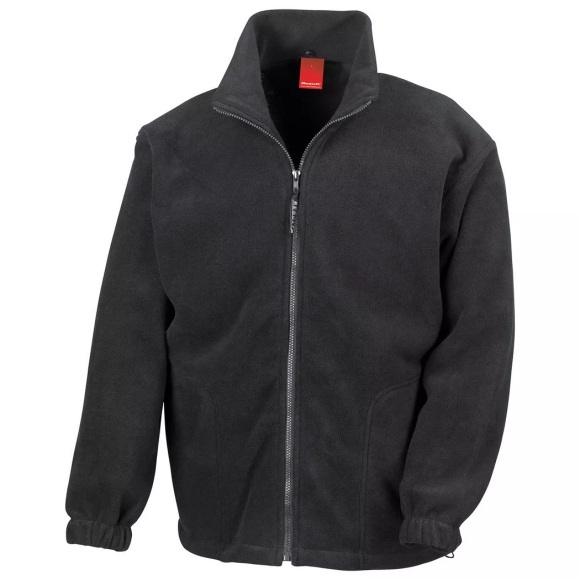 Result - Fleecejacke, für Herren, Schwarz, Größe 3XL