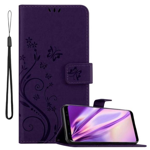 Hülle für Samsung Galaxy S8 Blumen Design Magnetverschluss