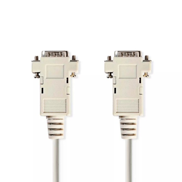 VGA-Kabel | VGA-Stecker | VGA-Stecker | Vernickelt | Maximale Auflösung: 1024x768 | 2,00m | Rund | ABS | Elfenbein | Etikett