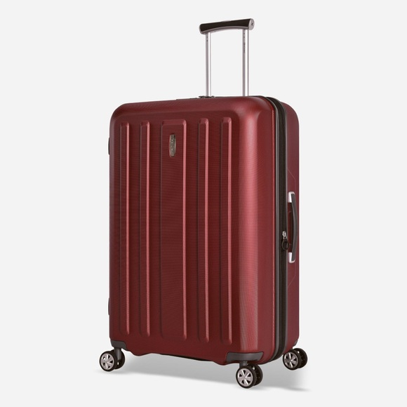 Kapstadt Expandable Großer Koffer 4 Rollen Unisex Rot Bunt 77 CM
