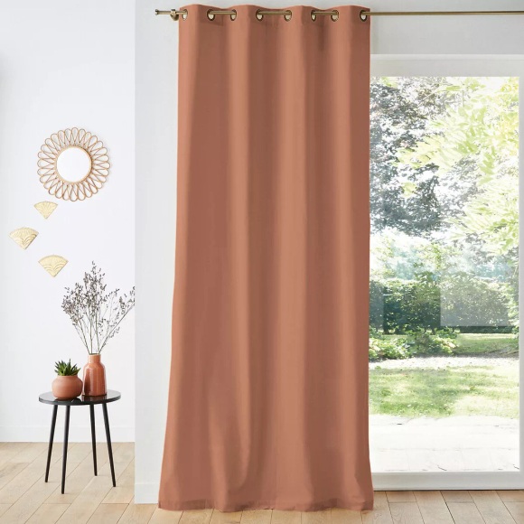 Vorhang Velvet Unisex Beige 135x180 cm