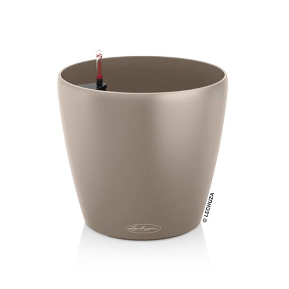 Lechuza - 3er-Set Blumenkästen mit Integriertem Bewässerungssystem Classico Color 35 - Sandbraun