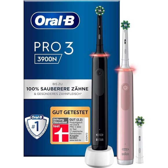 Oral-B Pro 3 3900N Geschenk Edition, Elektrische Zahnbürste