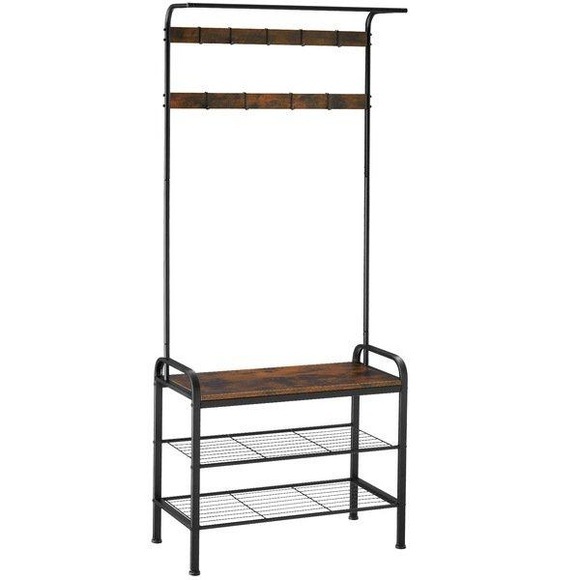 Garderobe Unisex Braun Medium ONE SIZE