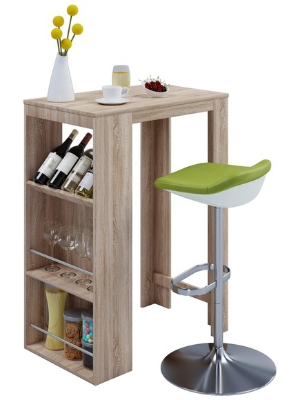 Holz Bartisch Tresen Stehtisch Bistisch Bartresen hoher Tisch Oktola Holz Bartisch Tresen Stehtisch Bistisch Bartresen hoher Tisch Oktola