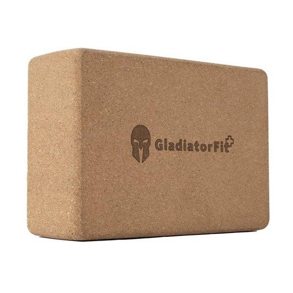 Öko-designter, Rutschfester Kork-yogablock / -block Unisex Beige ONE SIZE