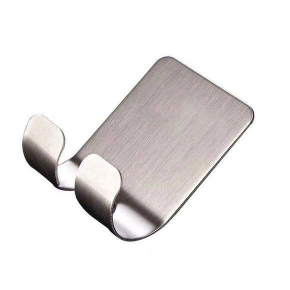 Selbstklebender Aufhänger Aus Edelstahl Unisex ONE SIZE