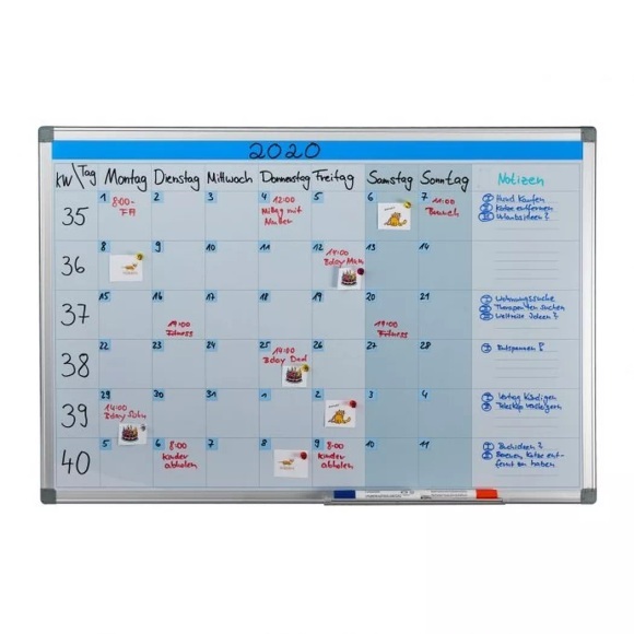 B2X - Whiteboard-Planer, 65X100CM