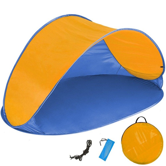 Pop-up Strandmuschel Jasmin Unisex Orange