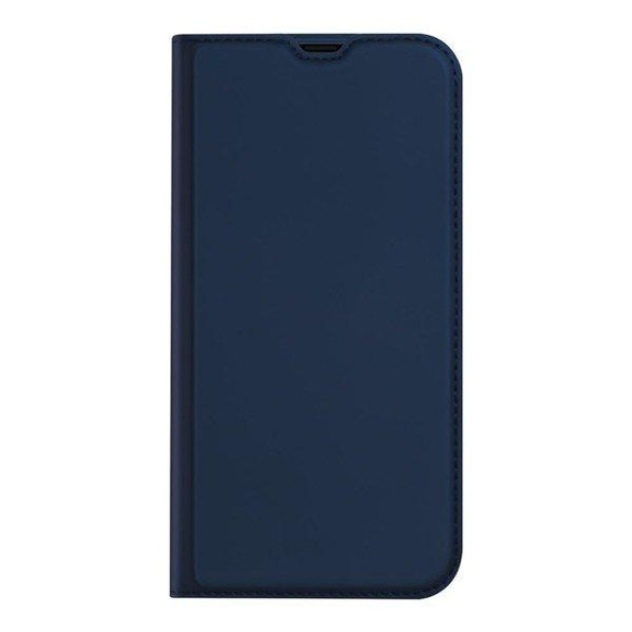 Dux Ducis - iPhone 13 Pro Max Flip Wallet Cover Leder Tasche - Dunkelblau