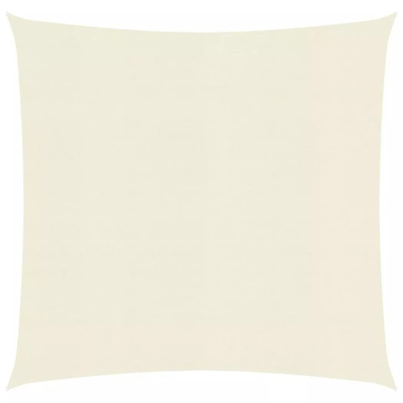 vidaXL Sonnensegel 160 g/m² Creme 7x7 m HDPE