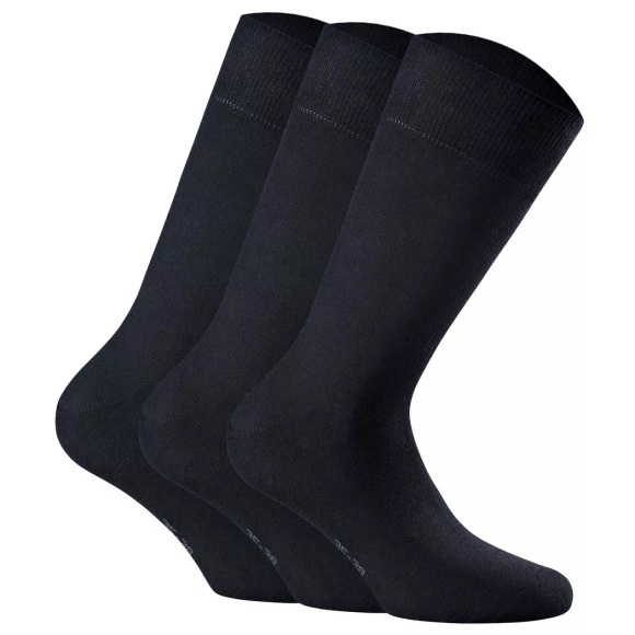 Rohner Socks Socken Cotton II Dunkelblau 3er-Pack