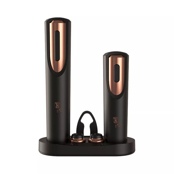Berlinger Haus - Sommelier-Set Black Rose Collection - Schwarz und Roségold
