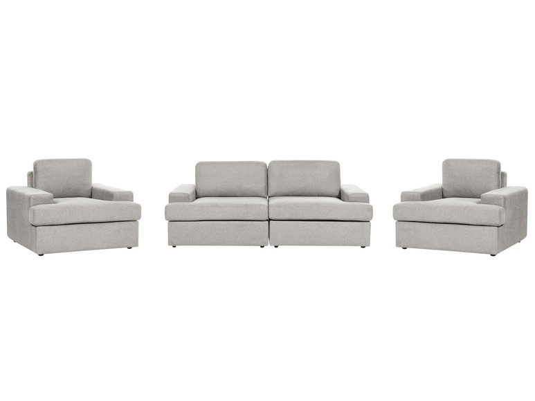 Wohnzimmer Set Aus Polyester Klassisch Alla Unisex Taubengrau ONE SIZE