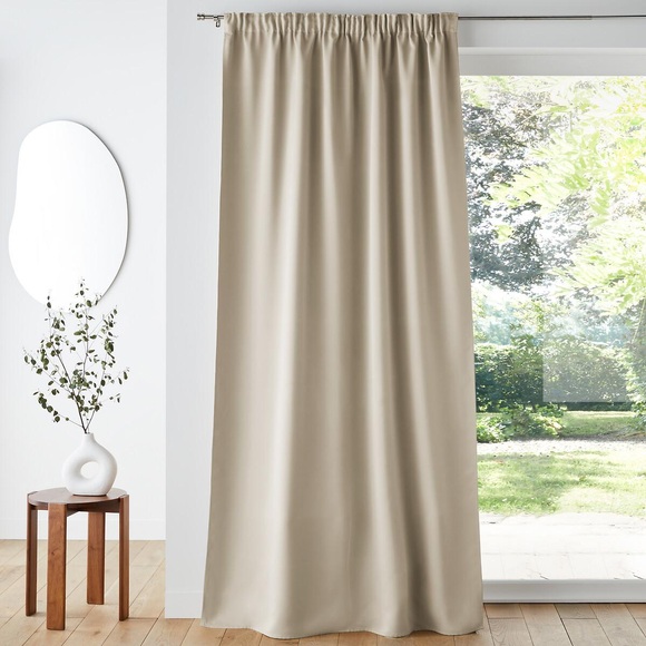 Verdunklungsvorhang Voda Unisex Beige 140 x 250 cm