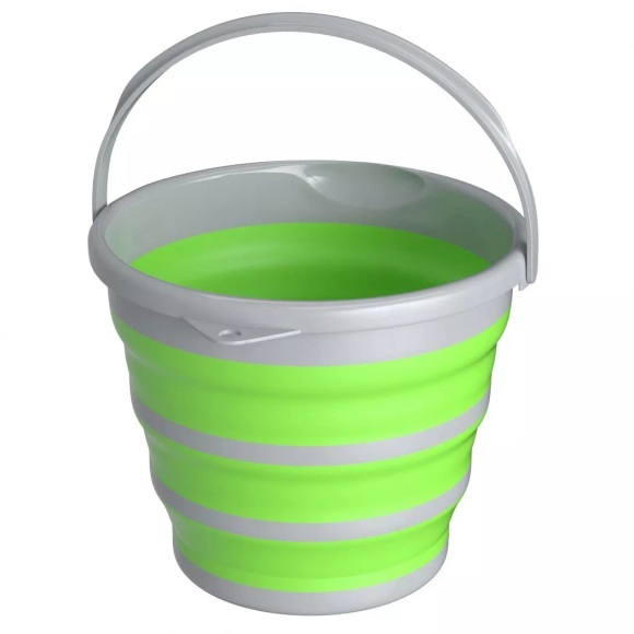 Intirilife - Eimer, 10 L, Grün
