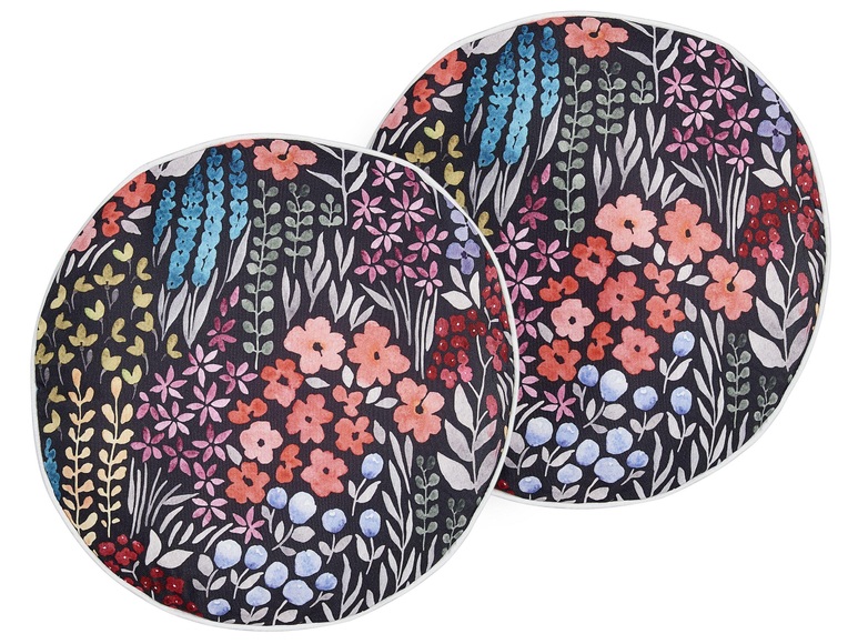 Kissen 2er Set aus Polyester Modern CASTELARO Kissen 2er Set aus Polyester Modern CASTELARO