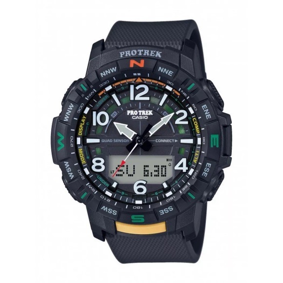 CASIO PRO TREK PRT-B50-1ER Watch Men anthracite/silver 2019 Triathlon Uhren