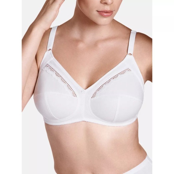 Manja Komfort-bh Mit Bügeln Damen Weiss D/95