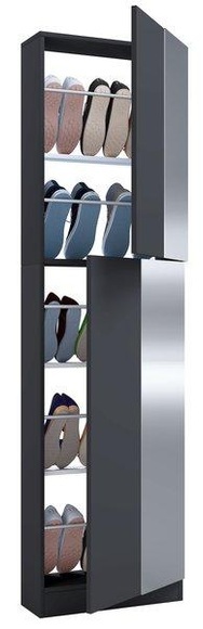 Holz Schuhschrank Schuhkommode Schuhregal Schuhständer Fulisa XL Spiegel Holz Schuhschrank Schuhkommode Schuhregal Schuhständer Fulisa XL Spiegel