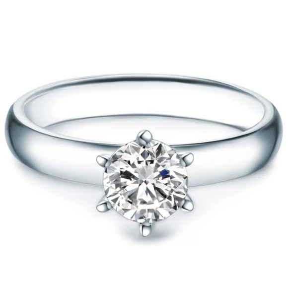 Damen Ring Damen Silber 48