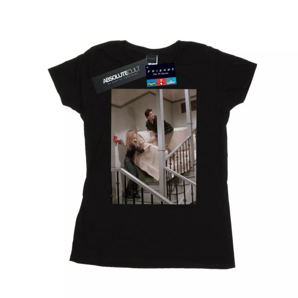 Sofa Stairs Photo Tshirt Unisex Schwarz S