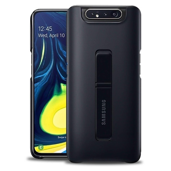 Samsung Galaxy A80 Protective Standing Cover Schutzhülle Schwarz (EF-PA805CBEGWW)