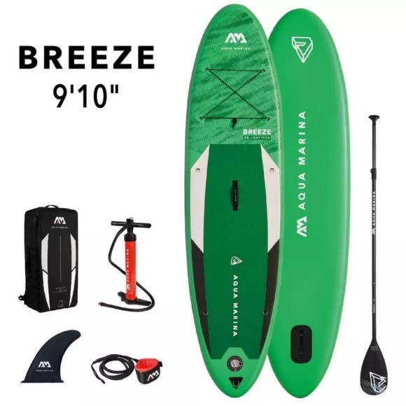 Aqua Marina - Aufblasbares SUP Breeze All-Around iSUP - Grün