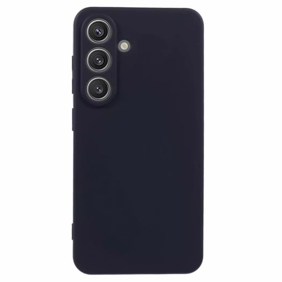 Cover-Discount - Galaxy S25 Silikon Gummi Hülle, Schwarz