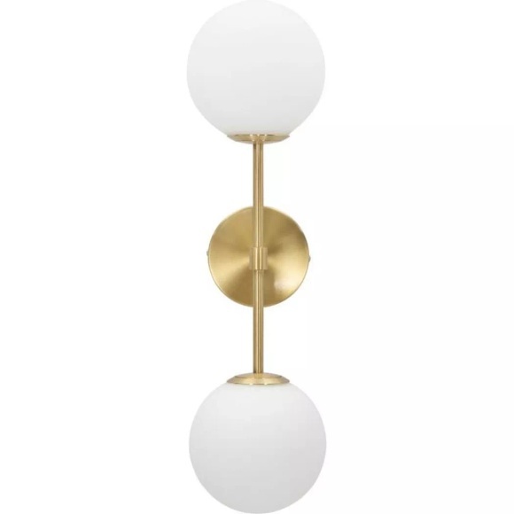 Mauro Ferretti - Wandleuchte Glamy - Gold, Weiss