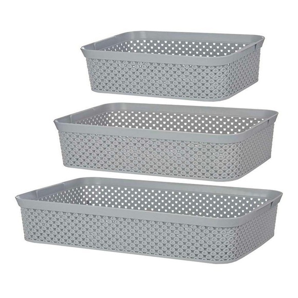 3x aufbewahrungsboxen - 3x aufbewahrungsboxen -