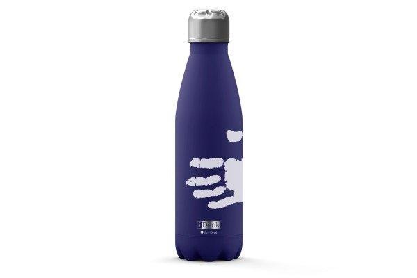 I-DRINK Thermosflasche 500ml ID0045 hell/dunkelblau