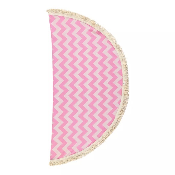 L'Anse - Badetuch Zig Zag, One Size, Pink