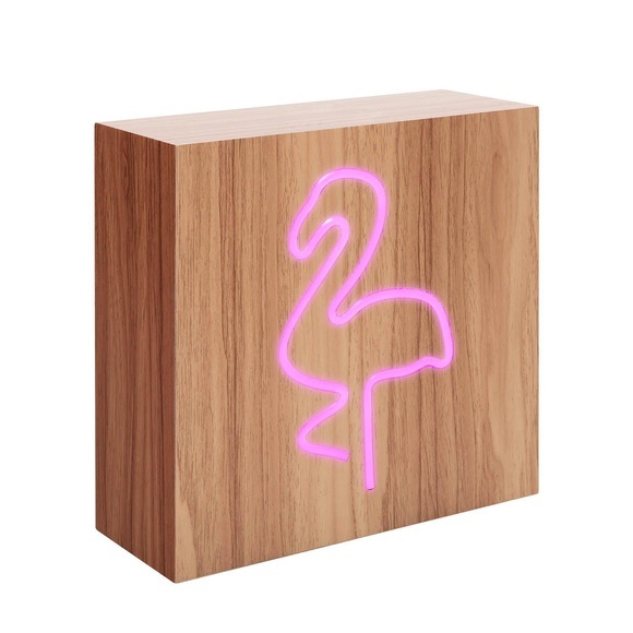 Leuchtender Lautsprecher - Flamingo