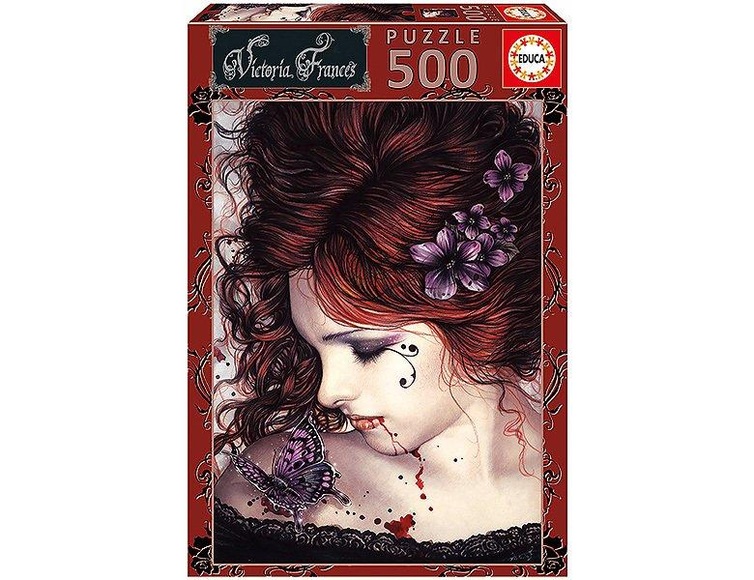 Carletto 9219008 - Educa, Victoria Frances, Papillon pièces, Puzzle,