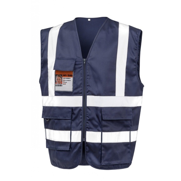 Sicherheitsweste Mit Reißverschluss Damen XL