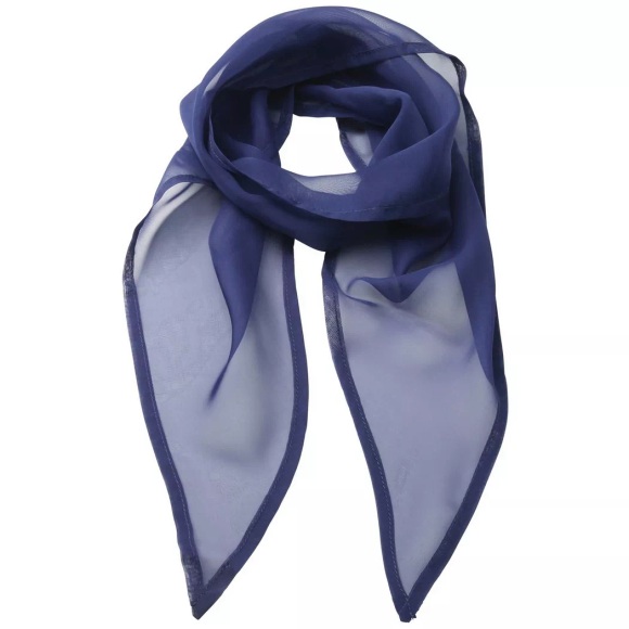 Chiffon Halstuch Damen Violett ONE SIZE