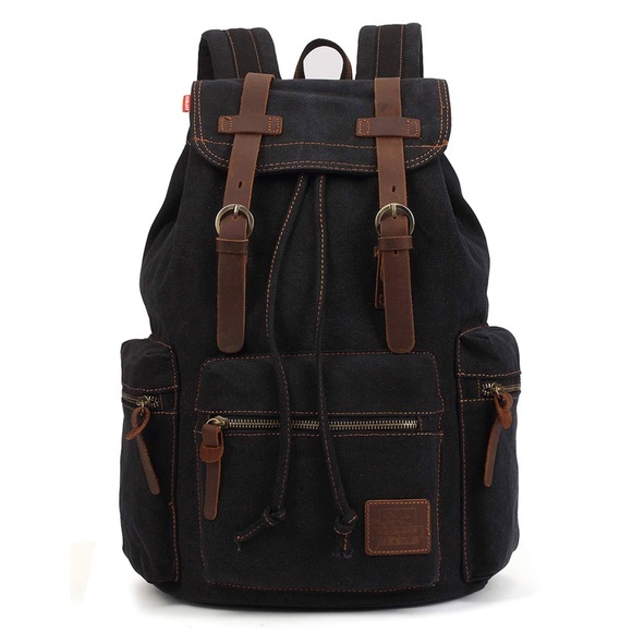 Vintage Rucksäcke 15 Zoll, Schulrucksack Daypack Retro Stylish Rucksack Für Outdoor-wanderung Reise Herren Multicolor ONE SIZE