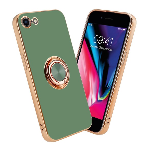 Hülle für Apple iPhone 7 7S 8 SE 2020 mit Ring - Schutzhülle