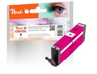 Peach Tintenpatrone XXL magenta kompatibel zu Canon CLI-581XXL m