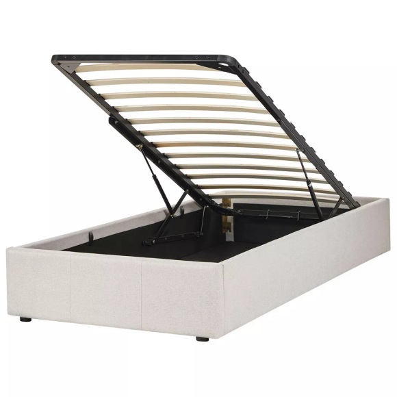 Bett mit Lattenrost aus Polyester Modern DINAN Bett mit Lattenrost aus Polyester Modern DINAN